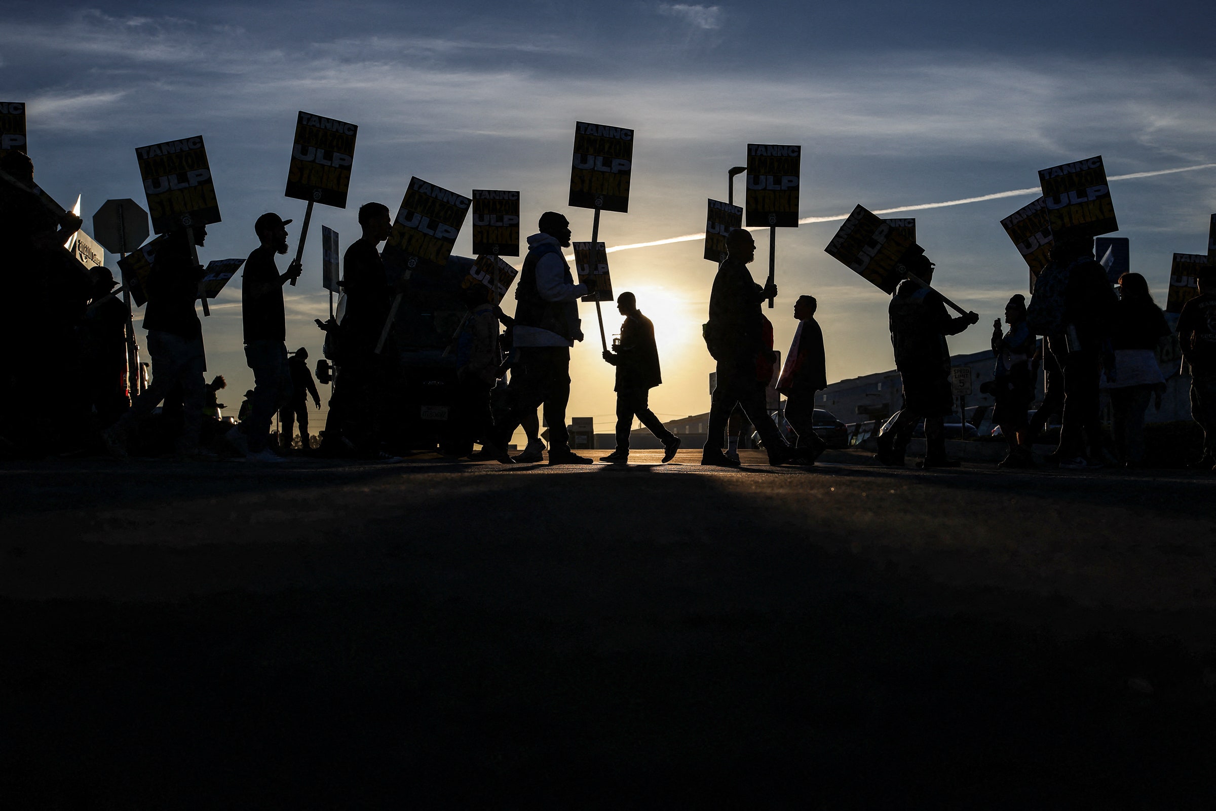 Amazon Warehouse Workers Across US Strike Ahead of Holiday Rush