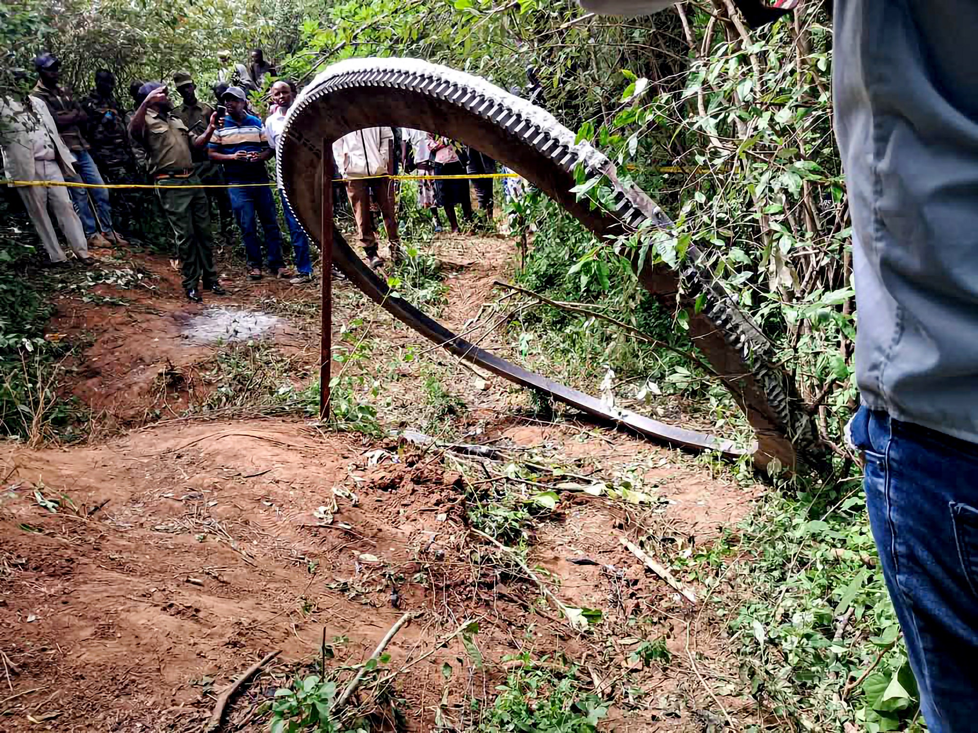 A Glowing Metal Ring Crashed to Earth. No One Knows Where It Came From